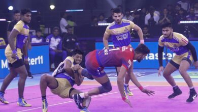 U.P. Yoddhas ride on Rajput’s masterclass to beat Tamil Thalaivas in PKL