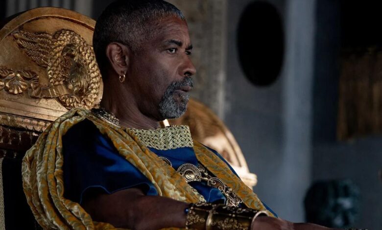 ‘Gladiator II’ movie review: Denzel Washington owns the arena