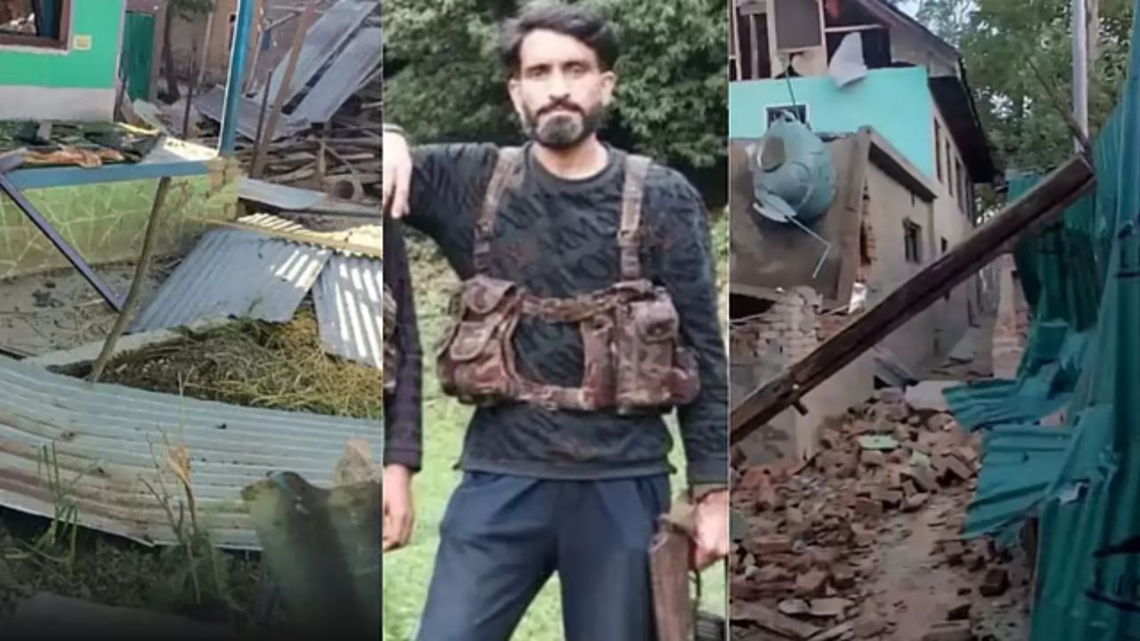 Pahalgam terror attack: पहलगाम हमले का बदला या साजिश का अंत – आसिफ शेख का घर बना राख