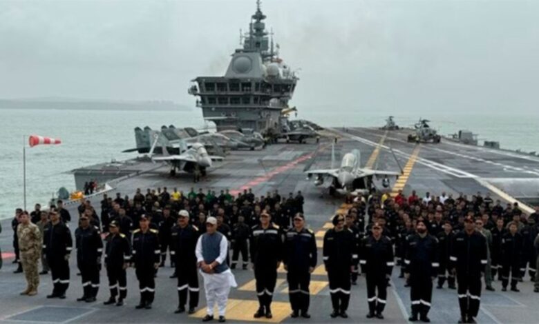 INS विक्रांत से राजनाथ सिंह की हुंकार क्या पाकिस्तान की दहशत बढ़ाने आ गई भारतीय नौसेना