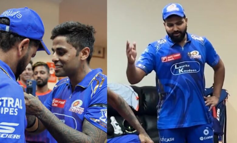 IPL 2025 में रोहित शर्मा की उदासी और छह बल्लों का रहस्य! सोशल मीडिया पर वीडियो वायरल