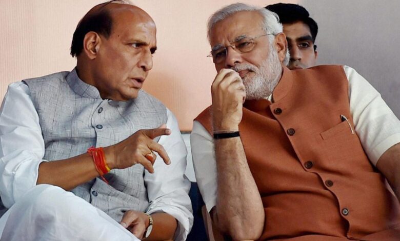 राजनाथ सिंह बोले पीएम मोदी ने लिए कई साहसिक फैसले दुनिया के नेता मांगते हैं उनके मार्गदर्शन और व्यक्तिगत संबंध
