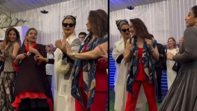 Rekha ने फिर किया बॉलीवुड पार्टी में जलवा, Shabana Azmi के जन्मदिन पर सबकी नजरें उन्हीं पर