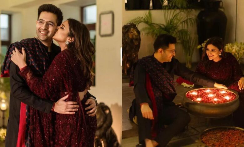 Parineeti Chopra और Raghav Chadha ने Chhoti Diwali पर स्वागत किया बेटे का, फैन्स और सितारों में खुशी की लहर
