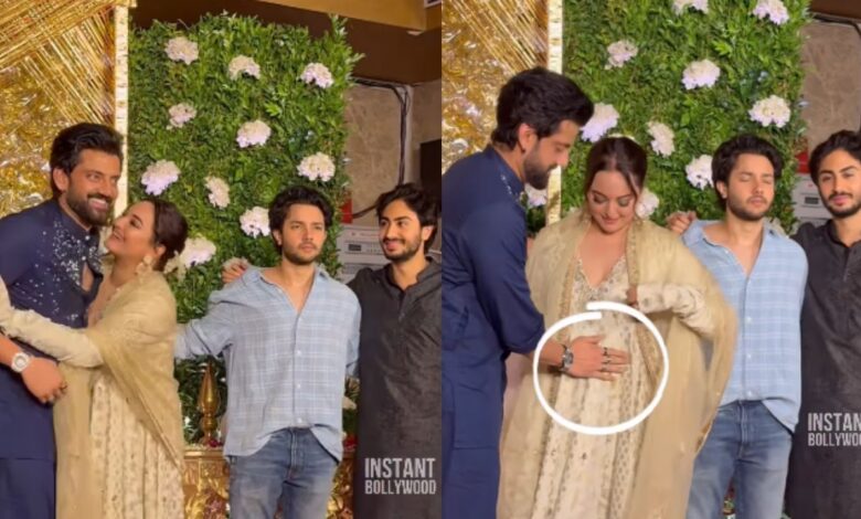 सोनाक्षी सिन्हा की प्रेग्नेंसी अफवाहें फिर बनीं चर्चा का विषय, फैशन शो में दिखा रेड अनारकली लुक