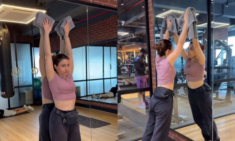 Soha Ali Khan का अनोखा Diwali टिप: घर की सफाई करते-करते करें वर्कआउट, देखें मज़ेदार वीडियो!