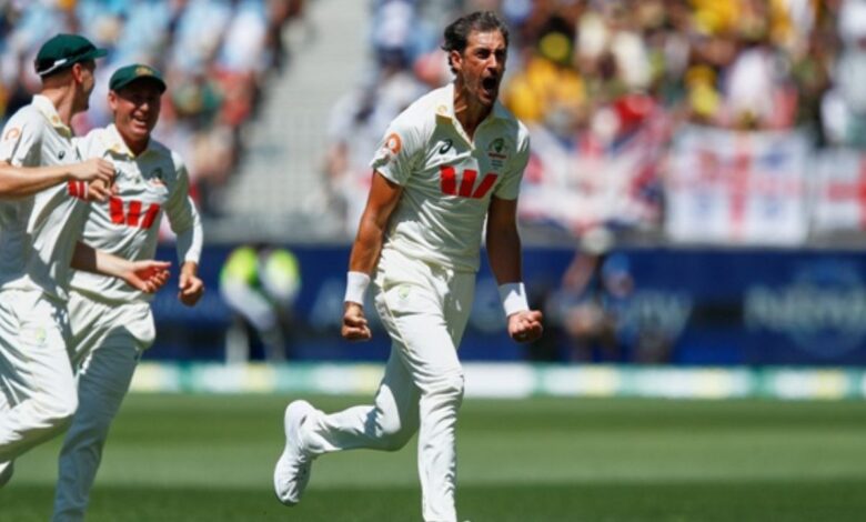 मिचेल स्टार्क बने पहले लेफ्ट आर्म तेज, गेंदबाज जिन्होंने एशेज में 100 विकेट पूरे किए शानदार प्रदर्शन जारी