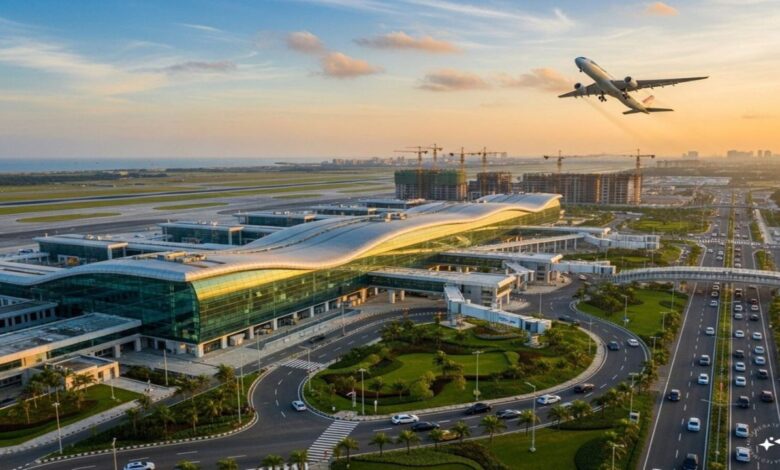 नवी मुंबई एयरपोर्ट 25 दिसंबर से शुरू, सभी टेस्ट सफल, यात्रियों को मिलेगी नई उड़ान सुविधा का शानदार अनुभव
