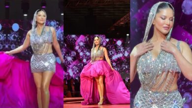 AIDS जागरूकता के लिए सनी लियोनी का अनोखा स्टाइलिश अवतार, स्कर्ट की खास चीज बनी चर्चा का विषय