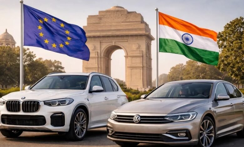 ndia-EU ट्रेड डील: क्या Volkswagen और BMW की कारें होंगी अब 70% सस्ती? जानिए पूरी खबर
