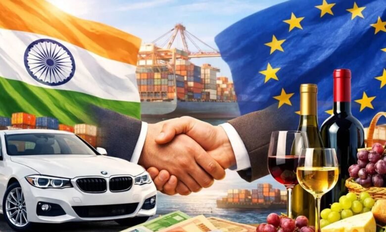 India-EU फ्री ट्रेड डील पर मुहर, कारें-शराब सस्ती, भारतीय कंपनियों पर बढ़ा दबाव