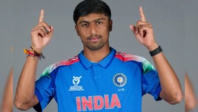 U19 विश्व कप में हेनिल पटेल ने अमेरिकी बल्लेबाजों को किया बुरी तरह परेशान