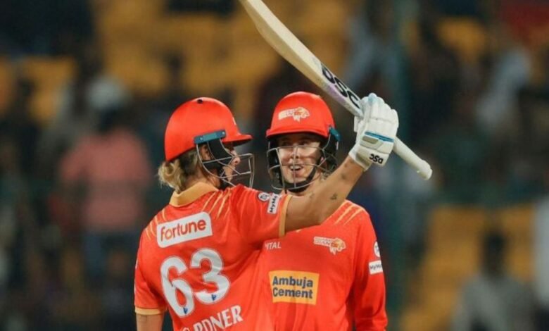 WPL 2026 में गुजरात जायंट्स का तूफान, 207 रन बनाकर इतिहास रचा