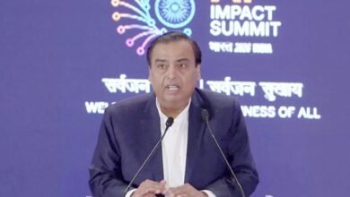 मुकेश अंबानी ने इंडिया एआई इम्पैक्ट समिट में ऐतिहासिक 10 लाख करोड़ निवेश की घोषणा