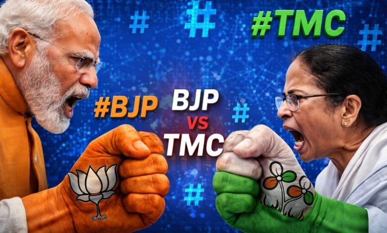 बंगाल चुनाव 2026 में सोशल मीडिया ने संभाली सियासत की बागडोर, डिजिटल जंग तेज