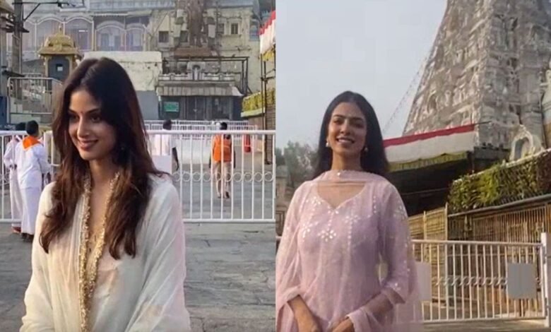 हरनाज़ संधू का तिरुमाला दौरा: दर्शन, पोशाक और मंदिर की ऐतिहासिक महत्व की कहानी