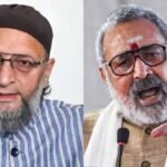 गिरिराज सिंह का ओवैसी पर तीखा हमला, भारत विभाजन पर बयान से मचा राजनीतिक विवाद