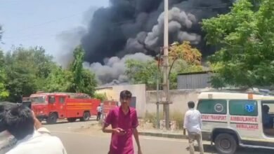 रेवाड़ी की केमिकल फैक्ट्री में भीषण आग लगातार धमाकों से दहला पूरा इलाका