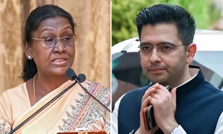 राघव चड्ढा की राष्ट्रपति से मुलाकात से सियासी हलचल तेज बड़ी खबर