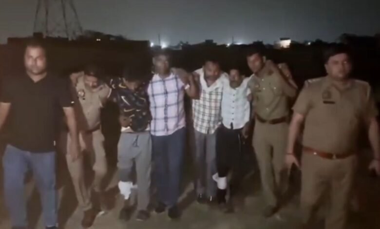 गुजैनी और ग्वालटोली में पुलिस की बड़ी कार्रवाई, मुठभेड़ में 4 बदमाश गिरफ्तार, 3 को लगी गोली