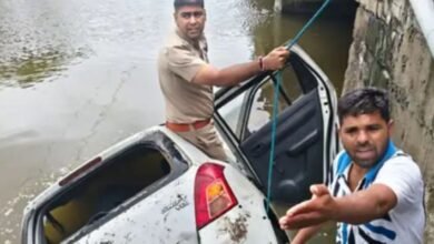 मध्य प्रदेश के राजगढ़ में दर्दनाक हादसा, तालाब में गिरी कार; पांच लोगों की मौत