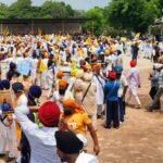 अमृतपाल सिंह की रिहाई की मांग को लेकर वारिस पंजाब दे का चंडीगढ़ कूच, मोहाली में जुटे समर्थक