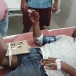 बिहार के सरकारी अस्पताल की व्यवस्था पर सवाल, मरीज के पैर पर बांधा कार्टन