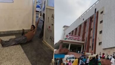 DMCH में लावारिस मरीज को स्ट्रेचर की जगह जमीन पर घसीटने का वीडियो वायरल, गार्ड पर कार्रवाई