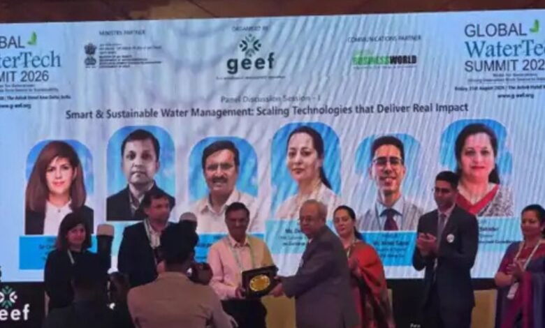 गोरखपुर नगर निगम को ग्लोबल वाटर टेक अवार्ड 2026, शहरी जल प्रबंधन मॉडल की मिली पहचान