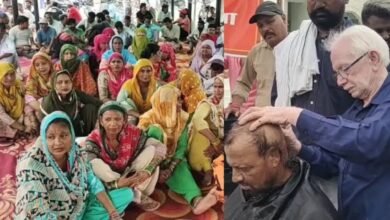 करनाल में सफाई कर्मचारियों ने मुंडवाया सिर, 30 दिन की हड़ताल के बाद सरकार को दी आर-पार की चेतावनी