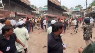 इंदौर में अतिक्रमण कार्रवाई के दौरान हंगामा, ADCP को धक्का देने का वीडियो वायरल