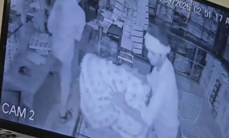 करनाल के निसिंग में जनरल स्टोर का शटर तोड़कर 6.50 लाख रुपये और नोटों के हार चोरी