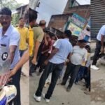 डायल-112 की बाइक के पास लड़खड़ाते दिखे पुलिसकर्मी, बगहा के वायरल वीडियो ने बढ़ाई हलचल