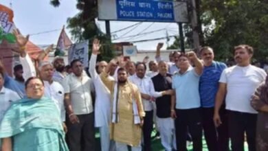 तिजारा सभापति चुनाव से पहले सियासी घमासान, 18 कांग्रेस समर्थित पार्षदों को हरियाणा में रोके जाने का आरोप