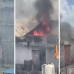 दिल्ली के स्वरूप नगर में गोदाम में भीषण आग, 2 लोगों की दर्दनाक मौत