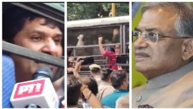 ज्ञानेश कुमार के खिलाफ NSUI और यूथ कांग्रेस का प्रदर्शन, जंतर-मंतर मार्च से पहले हिरासत