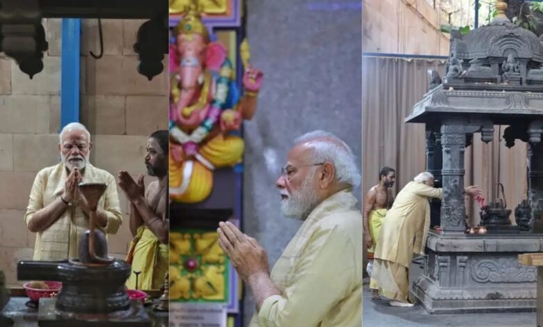 PM मोदी के सरकार प्रमुख के रूप में 25 साल पूरे, मंदिर में पूजा कर दोहराया सेवा का संकल्प